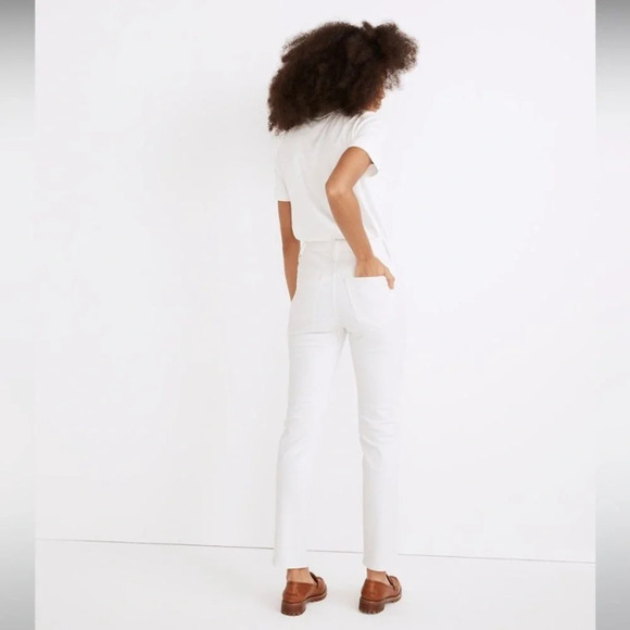 Madewell The High-Rise Perfect  Vintage
Jean in Tile White. Size 32 - Picture 3 of 11